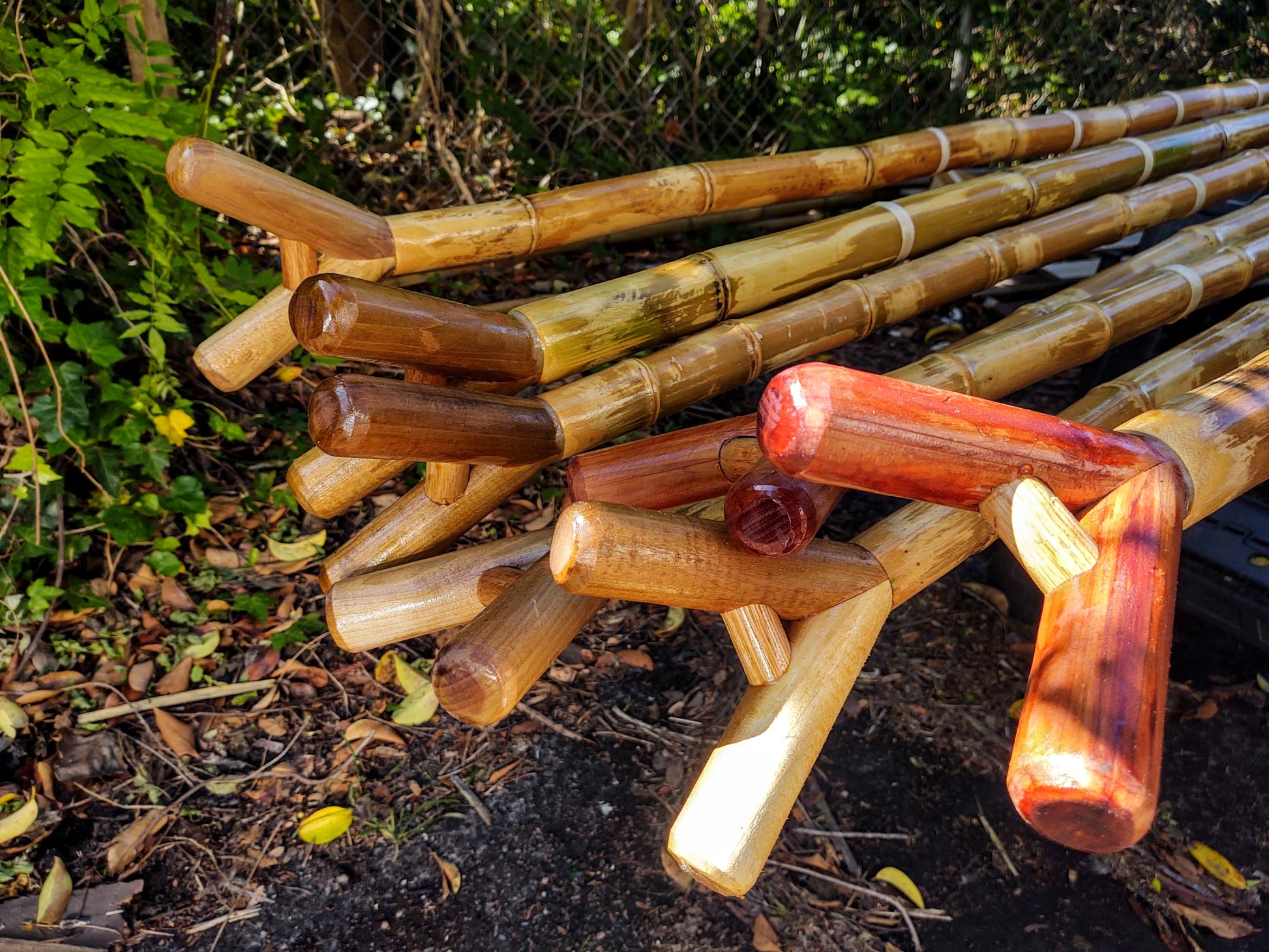 diy fishing push pole Bamboo Push Pole